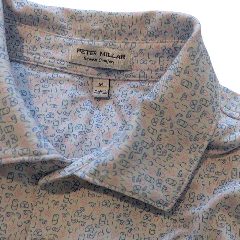 Peter Millar Golf And Cocktail Polo